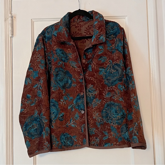 Coldwater Creek Reversible Jacket - Picture 3 of 10